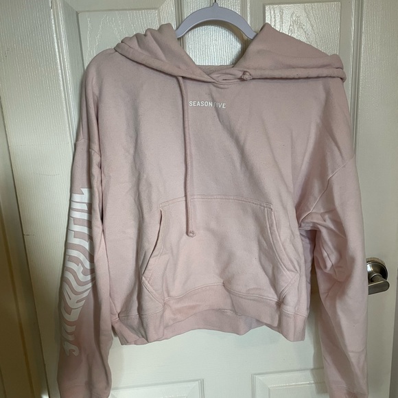 Pink TNA sweater - Picture 1 of 3